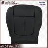 2009 2010 2011 2012 2013 2014 Ford F150 Lariat Driver Bottom Perforated Leather Seat Cover- 2000 2001 2002 2003 2004 2005 2006- Leather- Vinyl- Seat Cover Replacement- Auto Seat Replacement