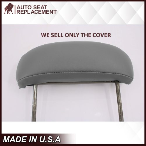 1995-1999 GMC Sierra SLT SLE 2nd Row Bench Seat Cover in Gray: Choose your options- 2000 2001 2002 2003 2004 2005 2006- Leather- Vinyl- Seat Cover Replacement- Auto Seat Replacement