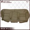 1995-1999 GMC Sierra SLT SLE 2nd Row Bench Seat Cover in Tan: Choose your options- 2000 2001 2002 2003 2004 2005 2006- Leather- Vinyl- Seat Cover Replacement- Auto Seat Replacement