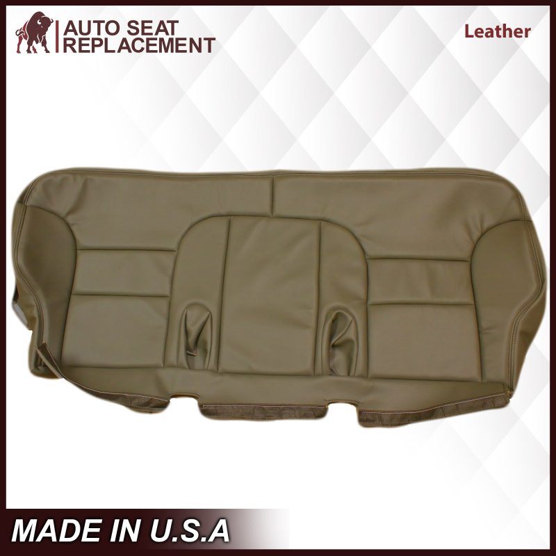 1995-1999 GMC Yukon Suburban SLT SLE 2nd Row Bench Seat Cover in Tan: Choose your options- 2000 2001 2002 2003 2004 2005 2006- Leather- Vinyl- Seat Cover Replacement- Auto Seat Replacement