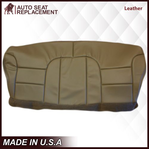 1995-1999 GMC Sierra SLT SLE 2nd Row Bench Seat Cover in Tan: Choose your options- 2000 2001 2002 2003 2004 2005 2006- Leather- Vinyl- Seat Cover Replacement- Auto Seat Replacement