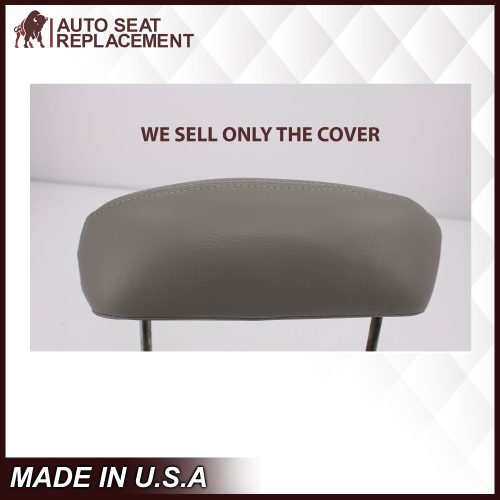 1995-1999 GMC Sierra SLT SLE Seat Cover in Gray: Choose your options- 2000 2001 2002 2003 2004 2005 2006- Leather- Vinyl- Seat Cover Replacement- Auto Seat Replacement