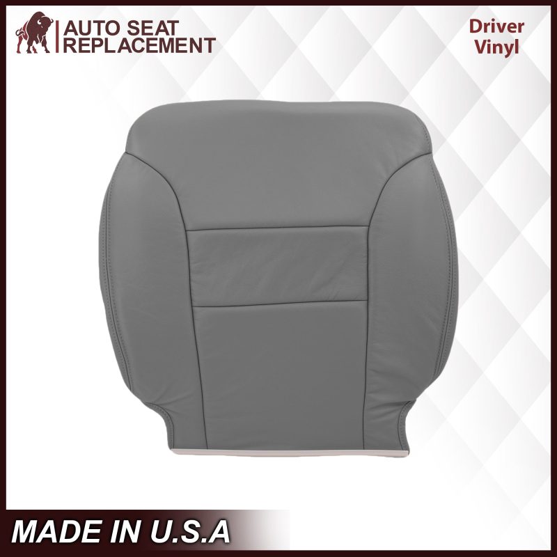 1995-1999 GMC Yukon/Sierra Seat Cover in Gray (60/40 Bench Bottoms): Choose your options- 2000 2001 2002 2003 2004 2005 2006- Leather- Vinyl- Seat Cover Replacement- Auto Seat Replacement