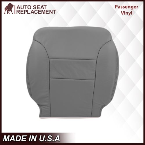 1995-1999 Chevy Tahoe/Suburban/Silverado Seat Cover in Gray (60/40 Bench Bottoms): Choose your options- 2000 2001 2002 2003 2004 2005 2006- Leather- Vinyl- Seat Cover Replacement- Auto Seat Replacement