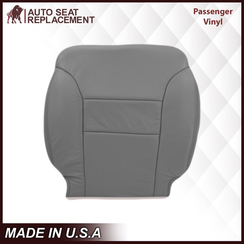 1995-1999 GMC Yukon/Sierra Seat Cover in Gray (60/40 Bench Bottoms): Choose your options- 2000 2001 2002 2003 2004 2005 2006- Leather- Vinyl- Seat Cover Replacement- Auto Seat Replacement