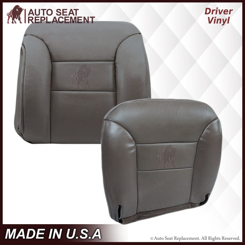 1995-1999 Chevy Tahoe Suburban Silverado Seat Cover in Gray: Choose your options- 2000 2001 2002 2003 2004 2005 2006- Leather- Vinyl- Seat Cover Replacement- Auto Seat Replacement