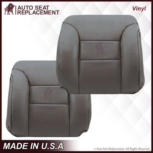 1995-1999 GMC Sierra SLT SLE Seat Cover in Gray: Choose your options- 2000 2001 2002 2003 2004 2005 2006- Leather- Vinyl- Seat Cover Replacement- Auto Seat Replacement