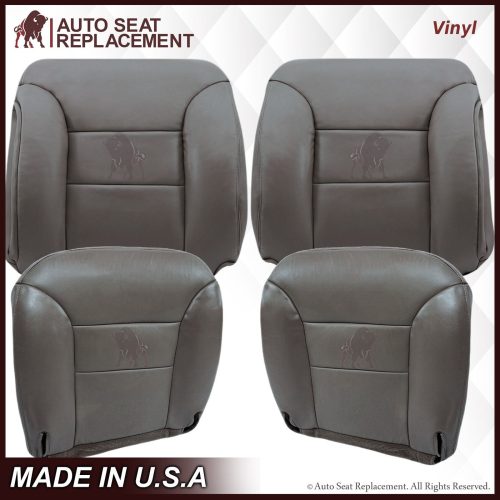 1995-1999 Chevy Tahoe Suburban Silverado Seat Cover in Gray: Choose your options- 2000 2001 2002 2003 2004 2005 2006- Leather- Vinyl- Seat Cover Replacement- Auto Seat Replacement