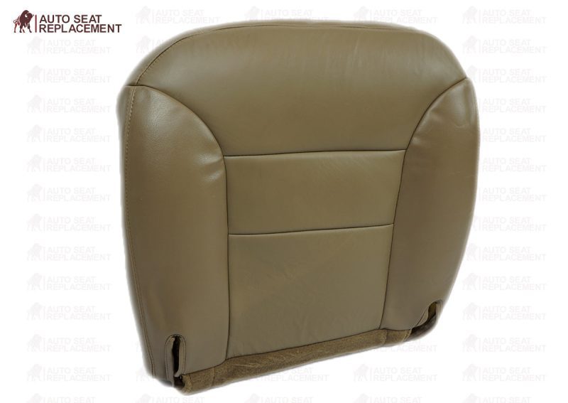 1995 1996 Chevrolet Tahoe Suburban Driver or Passenger Bottom Seat Cover Neutral Tan- 2000 2001 2002 2003 2004 2005 2006- Leather- Vinyl- Seat Cover Replacement- Auto Seat Replacement