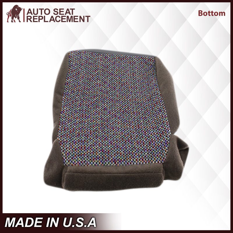 1998-2001 Dodge Ram 1500 SLT Laramie Baby Seat Cover in Agate Dark Gray Cloth: Choose From Variation- 2000 2001 2002 2003 2004 2005 2006- Leather- Vinyl- Seat Cover Replacement- Auto Seat Replacement