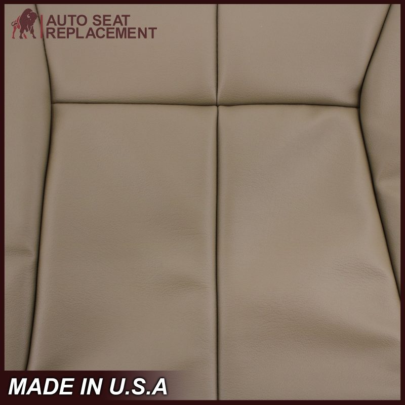 1998 1999 2000 2001 2002 Dodge Ram driver bottom seat cover in tan vinyl synthetic leather 6