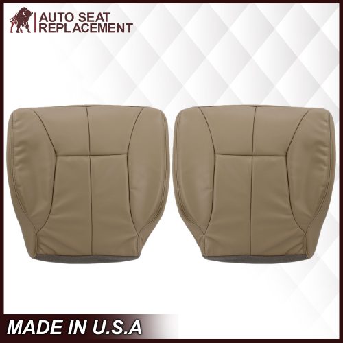 1998-2002 Dodge Ram 1500 2500 3500 Seat Cover in Tan: Choose From Variation- 2000 2001 2002 2003 2004 2005 2006- Leather- Vinyl- Seat Cover Replacement- Auto Seat Replacement