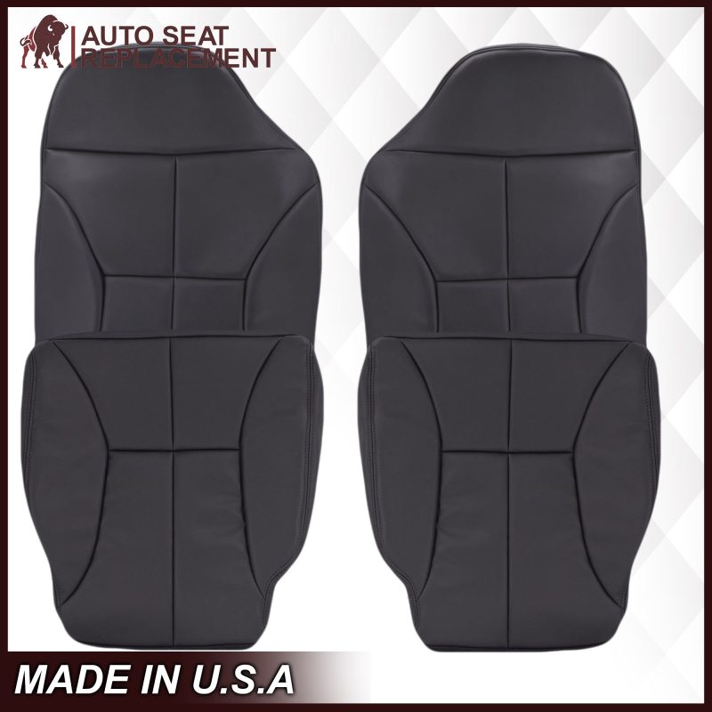 1998-2002 Dodge Ram 1500 2500 3500 (Backrest Without Logo): Choose From Variation- 2000 2001 2002 2003 2004 2005 2006- Leather- Vinyl- Seat Cover Replacement- Auto Seat Replacement