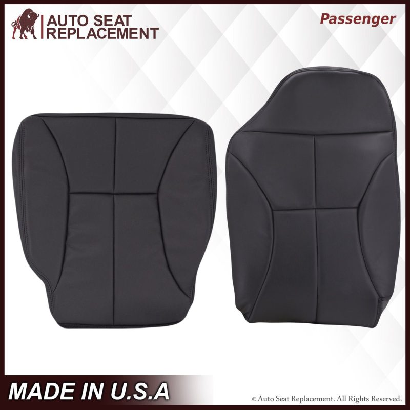 1998-2002 Dodge Ram 1500 2500 3500 (Backrest Without Logo): Choose From Variation- 2000 2001 2002 2003 2004 2005 2006- Leather- Vinyl- Seat Cover Replacement- Auto Seat Replacement