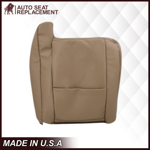 1999 2000 2001 2002 Chevy Tahoe Suburban Driver Leather Seatcover Dark MediumOak Autoseatreplacement8 786f5ea5 b1bf 4604 99fe a8067bbc5f44