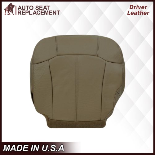 1999-2002 GMC Sierra Seat Cover in Tan: Choose From Variations- 2000 2001 2002 2003 2004 2005 2006- Leather- Vinyl- Seat Cover Replacement- Auto Seat Replacement