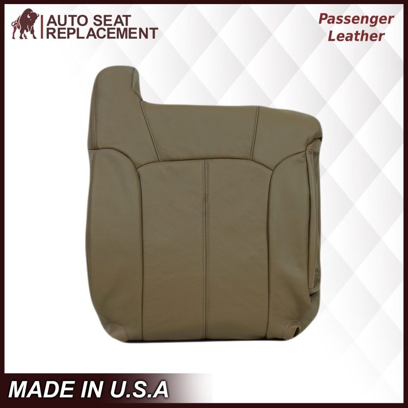 1999-2002 Chevy Silverado Seat Cover in Medium Neutral Tan: Choose From Variations- 2000 2001 2002 2003 2004 2005 2006- Leather- Vinyl- Seat Cover Replacement- Auto Seat Replacement