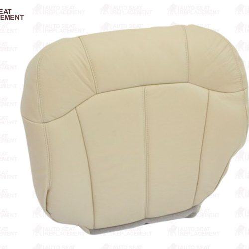 1999 2002 Chevy tahoe suburban Driver Bottom Leather Seat Cover Shale Light Neutral Tan 1 1400x 1394d49e 2684 4694 9bab c282034f8013