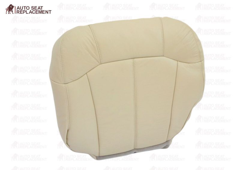 1999 2002 Chevy tahoe suburban Driver Bottom Leather Seat Cover Shale Light Neutral Tan 1 1400x 1394d49e 2684 4694 9bab c282034f8013