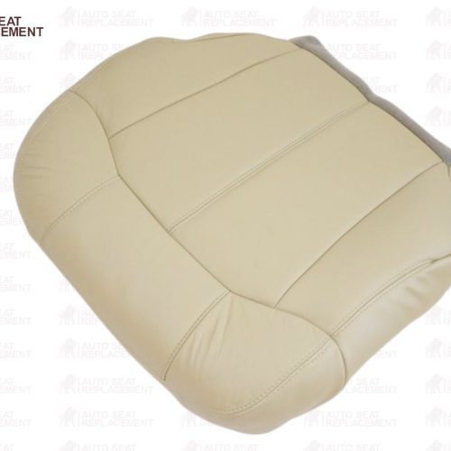 1999 2002 Chevy tahoe suburban Driver Bottom Leather Seat Cover Shale Light Neutral Tan 2 1400x 16dff7d1 775a 42ab ba6e 3eea28d3ae24