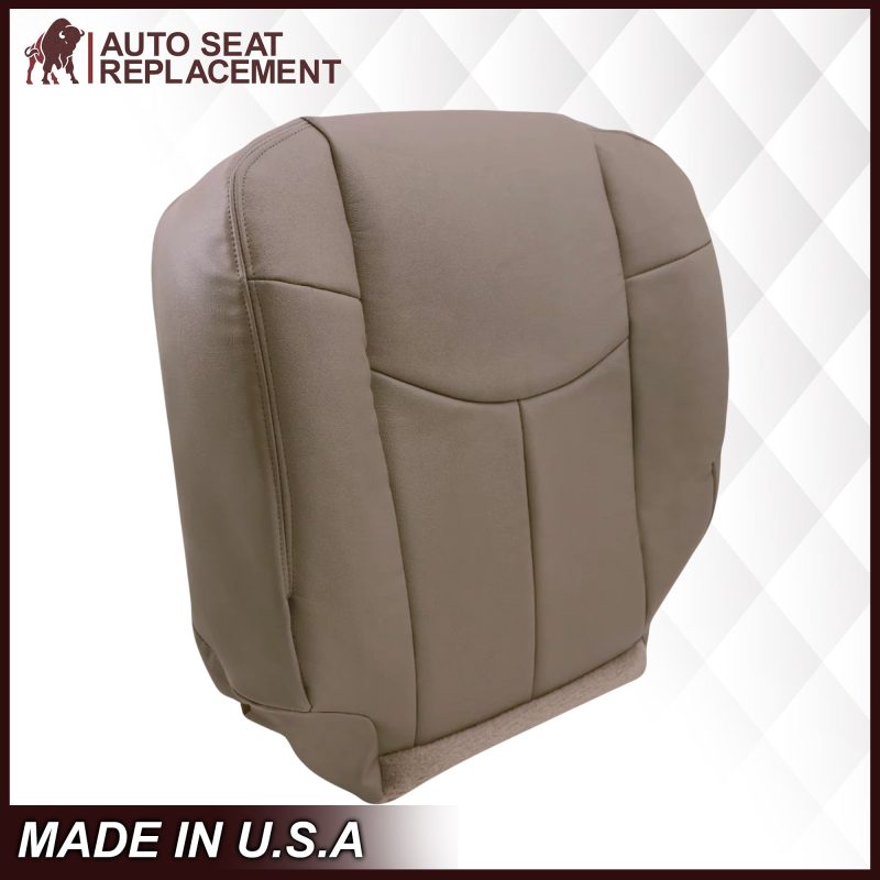 2000 2001 2002 Chevy Avalanche Driver Bottom Backrest Leather Seatcover AutoSeatReplacement27