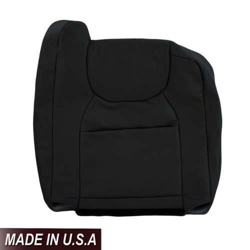 2000 2001 2002 Chevy Avalanche Driver Bottom Backrest Leather Seatcover AutoSeatReplacement35