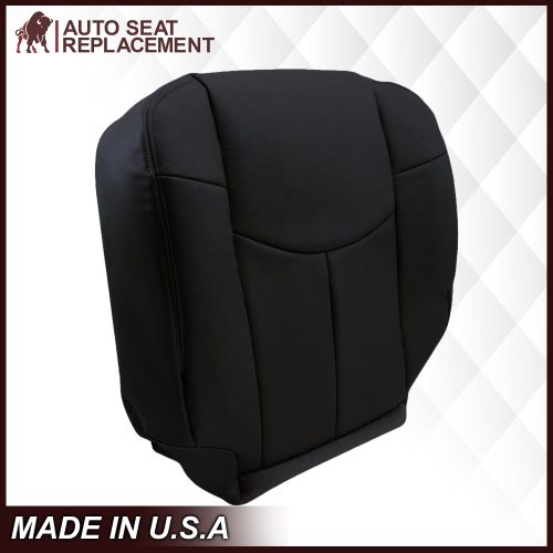 2000 2001 2002 Chevy Avalanche Driver Bottom Backrest Leather Seatcover AutoSeatReplacement55