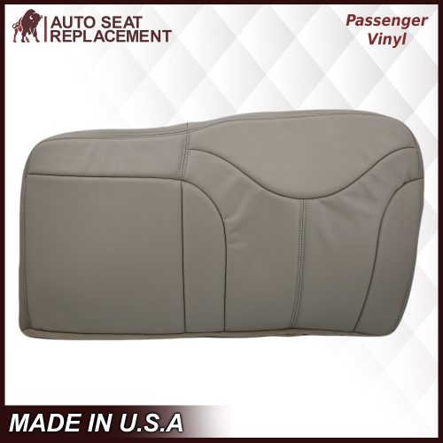 2000 2001 2002 GMC Yukon xl second Row Bottom Seat Cover Tan 40 bench vinyl