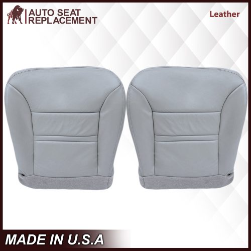 2000-2001 Ford Excursion Seat Cover in Gray: Choose From Variation- 2000 2001 2002 2003 2004 2005 2006- Leather- Vinyl- Seat Cover Replacement- Auto Seat Replacement