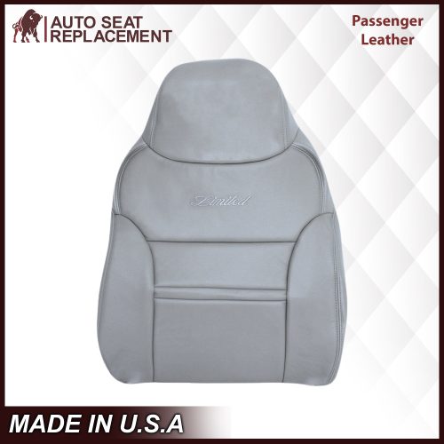 2000-2001 Ford Excursion Seat Cover in Gray: Choose From Variation- 2000 2001 2002 2003 2004 2005 2006- Leather- Vinyl- Seat Cover Replacement- Auto Seat Replacement