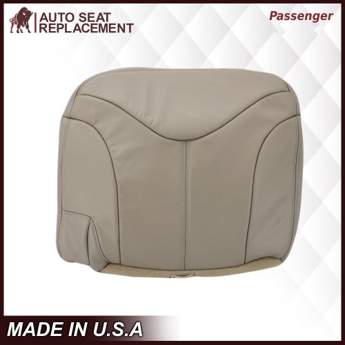 2000 2002 GMC Yukon 2nd Row Bottom Leather Seat Cover Tan15