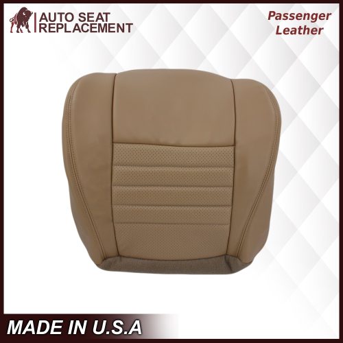 1999-2004 Ford Mustang GT Convertible in Medium Parchment Tan: Choose From Variation- 2000 2001 2002 2003 2004 2005 2006- Leather- Vinyl- Seat Cover Replacement- Auto Seat Replacement