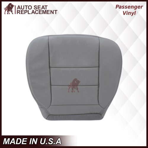 2002-2007 Ford F250/F350/F450/F550 Lariat Extended Cab Seat Cover in Flint Gray: Choose Leather or Vinyl- 2000 2001 2002 2003 2004 2005 2006- Leather- Vinyl- Seat Cover Replacement- Auto Seat Replacement