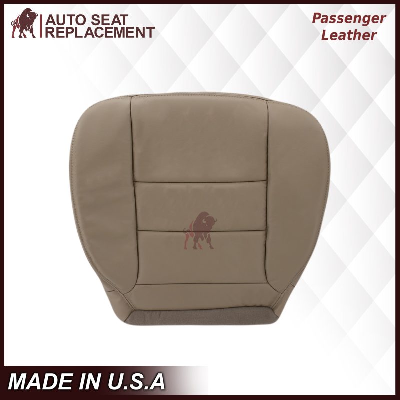 2002-2007 Ford F250/F350/F450/F550 Lariat Extended Cab Seat Cover in Tan: Choose Leather or Vinyl- 2000 2001 2002 2003 2004 2005 2006- Leather- Vinyl- Seat Cover Replacement- Auto Seat Replacement