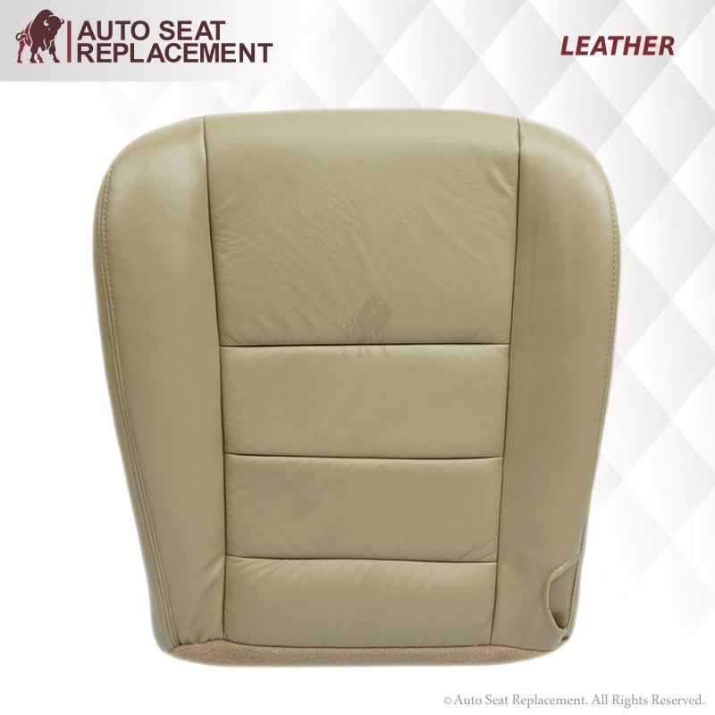 2002-2007 Ford F250 F350 Lariat Seat Cover in Tan: Choose Leather or Vinyl- 2000 2001 2002 2003 2004 2005 2006- Leather- Vinyl- Seat Cover Replacement- Auto Seat Replacement