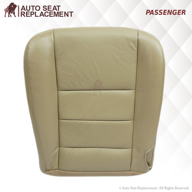 2002-2007 Ford F250 F350 Lariat Seat Cover in Tan: Choose Leather or Vinyl- 2000 2001 2002 2003 2004 2005 2006- Leather- Vinyl- Seat Cover Replacement- Auto Seat Replacement