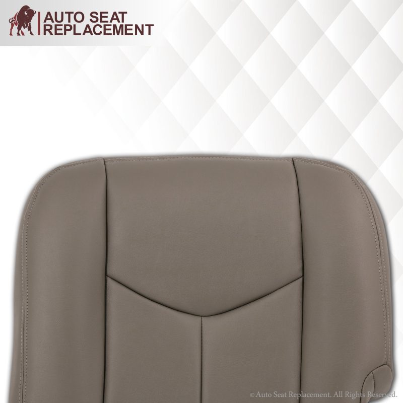 2003 2004 2005 2006 2007 chevy tahoe suburban leather seat cover in light gray 5