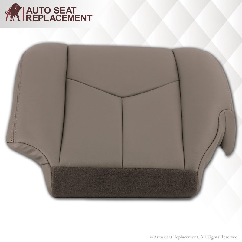 2003 2004 2005 2006 2007 chevy tahoe suburban leather seat cover in light gray 7