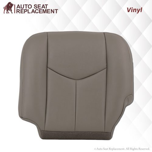 2003-2007 Chevy Tahoe/Suburban Seat Cover in Light Gray: Choose From Variations- 2000 2001 2002 2003 2004 2005 2006- Leather- Vinyl- Seat Cover Replacement- Auto Seat Replacement