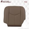 2003-2007 Chevy Silverado/Avalanche Seat Cover in Tan: Choose Leather or Vinyl- 2000 2001 2002 2003 2004 2005 2006- Leather- Vinyl- Seat Cover Replacement- Auto Seat Replacement