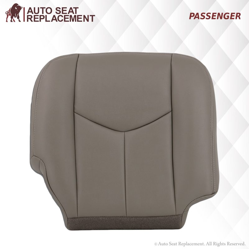 2003-2007 Chevy Tahoe/Suburban Seat Cover in Light Gray: Choose From Variations- 2000 2001 2002 2003 2004 2005 2006- Leather- Vinyl- Seat Cover Replacement- Auto Seat Replacement