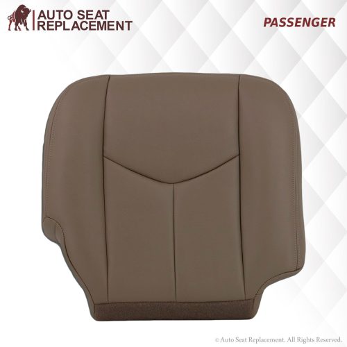 2003-2007 Chevy Silverado/Avalanche Seat Cover in Tan: Choose Leather or Vinyl- 2000 2001 2002 2003 2004 2005 2006- Leather- Vinyl- Seat Cover Replacement- Auto Seat Replacement