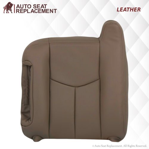 2003-2007 Chevy Silverado/Avalanche Seat Cover in Tan: Choose Leather or Vinyl- 2000 2001 2002 2003 2004 2005 2006- Leather- Vinyl- Seat Cover Replacement- Auto Seat Replacement