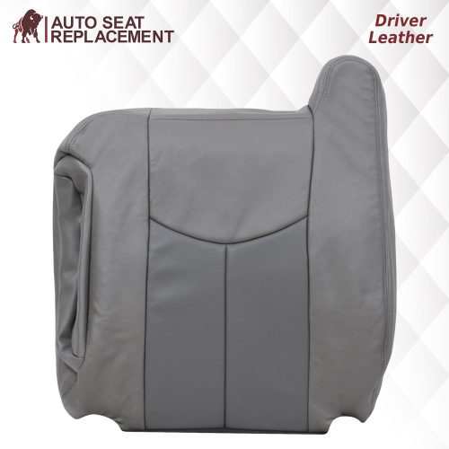 2003-2006 GMC Sierra & Yukon Denali Seat Cover in 2 Tone Gray: Choose From Variants- 2000 2001 2002 2003 2004 2005 2006- Leather- Vinyl- Seat Cover Replacement- Auto Seat Replacement