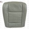 2002 2003 2004 2005 2006 2007 Ford F250 F350 Lariat Bottom Leather Seat Cover Gray- 2000 2001 2002 2003 2004 2005 2006- Leather- Vinyl- Seat Cover Replacement- Auto Seat Replacement