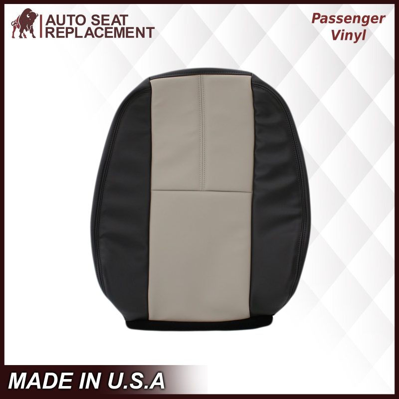 2007-2014 Chevy Silverado Seat Cover In 2tone Gray/Black: Choose From Variation- 2000 2001 2002 2003 2004 2005 2006- Leather- Vinyl- Seat Cover Replacement- Auto Seat Replacement