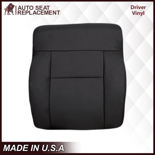 2004-2008 Ford F150 Seat Cover in Black: Choose Leather or Vinyl- 2000 2001 2002 2003 2004 2005 2006- Leather- Vinyl- Seat Cover Replacement- Auto Seat Replacement