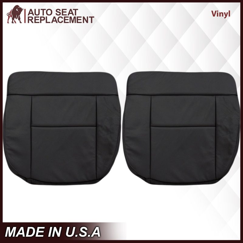 2004-2008 Ford F150 Seat Cover in Black: Choose Leather or Vinyl- 2000 2001 2002 2003 2004 2005 2006- Leather- Vinyl- Seat Cover Replacement- Auto Seat Replacement