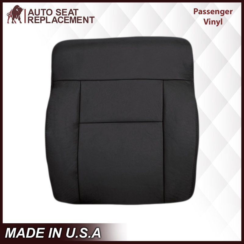 2004-2008 Ford F150 Seat Cover in Black: Choose Leather or Vinyl- 2000 2001 2002 2003 2004 2005 2006- Leather- Vinyl- Seat Cover Replacement- Auto Seat Replacement