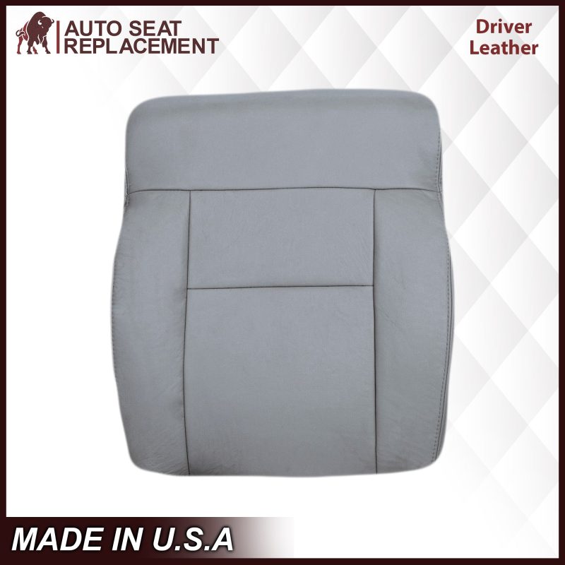 2004-2008 Ford F150 Seat Cover in Gray: Choose Leather or Vinyl- 2000 2001 2002 2003 2004 2005 2006- Leather- Vinyl- Seat Cover Replacement- Auto Seat Replacement